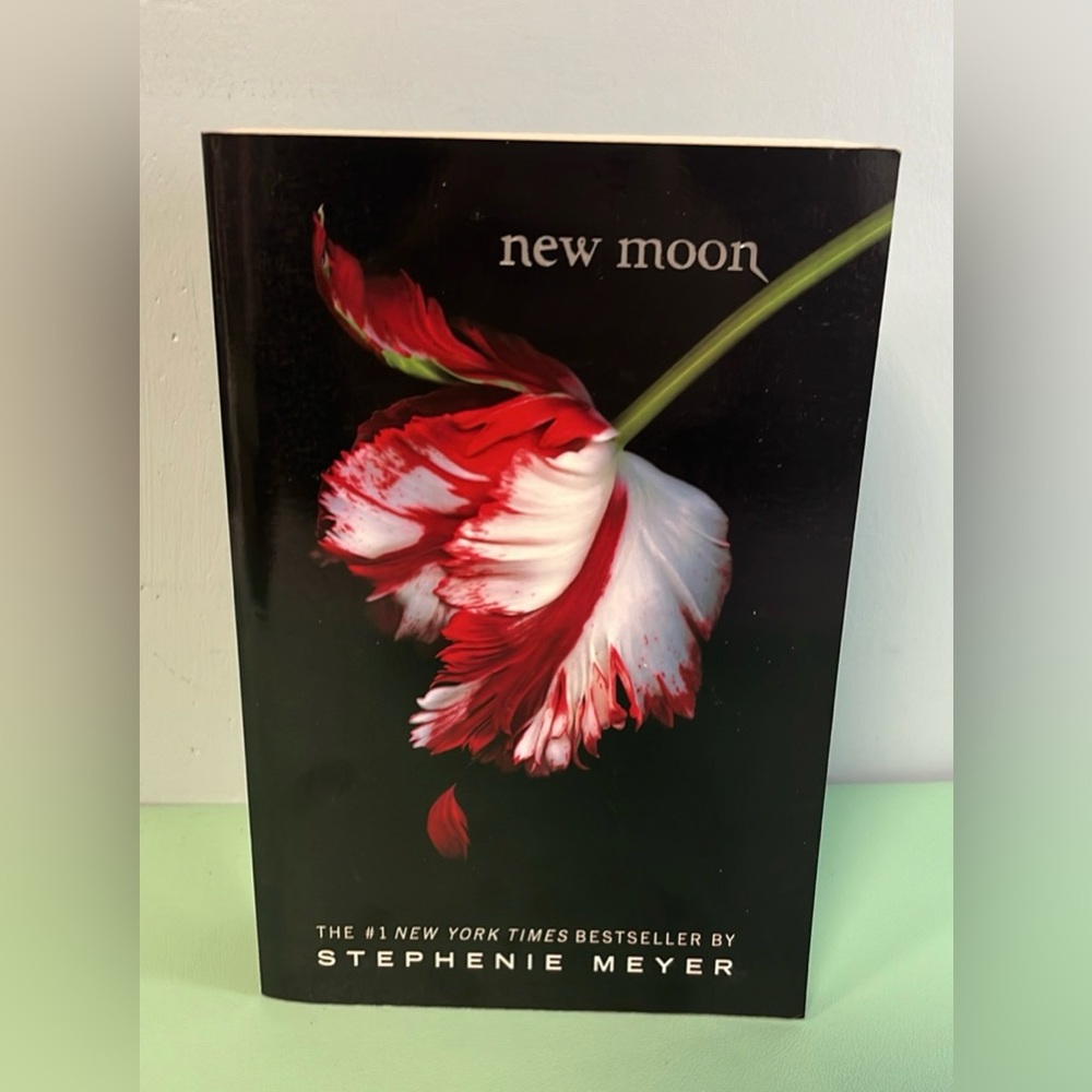 The Twilight Saga New Moon Book, Author Stephenie Meyer, Romantic Fantasy Novel